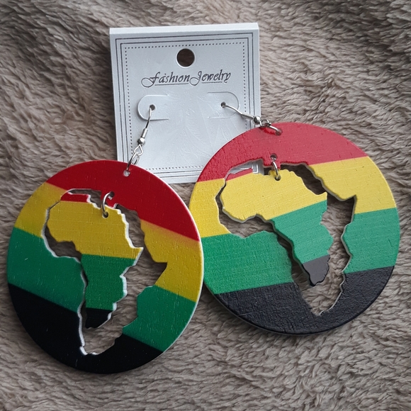 Africa earrings - Picture 4 of 6